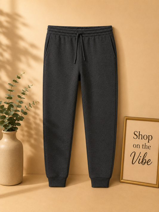 BASIC CHARCOAL TROUSER
