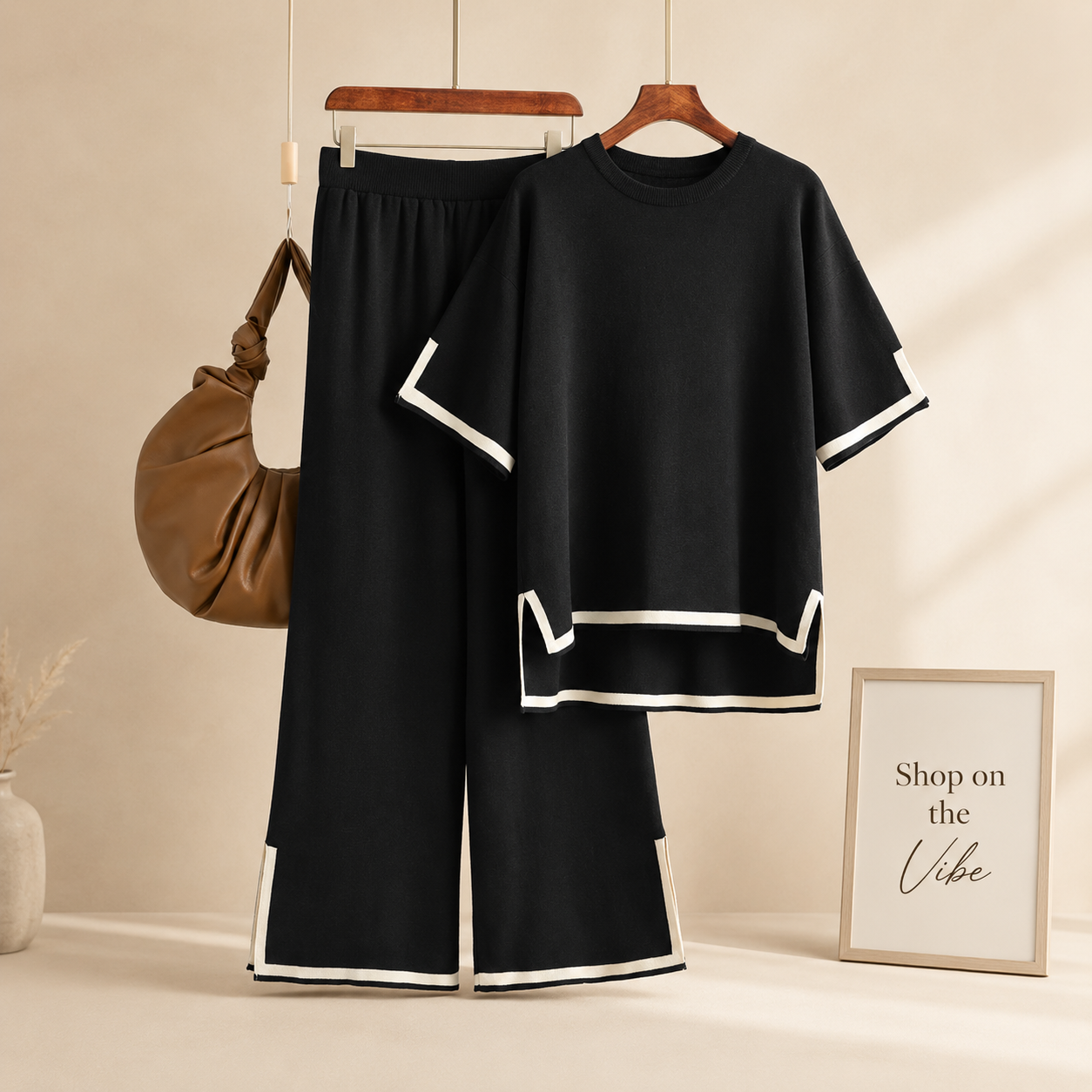 BLACK SUMMER LINING DRESS