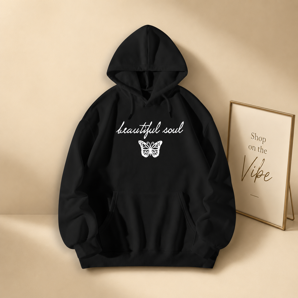 BEAUTIFUL SOUL BUTTERFLY HOODIE