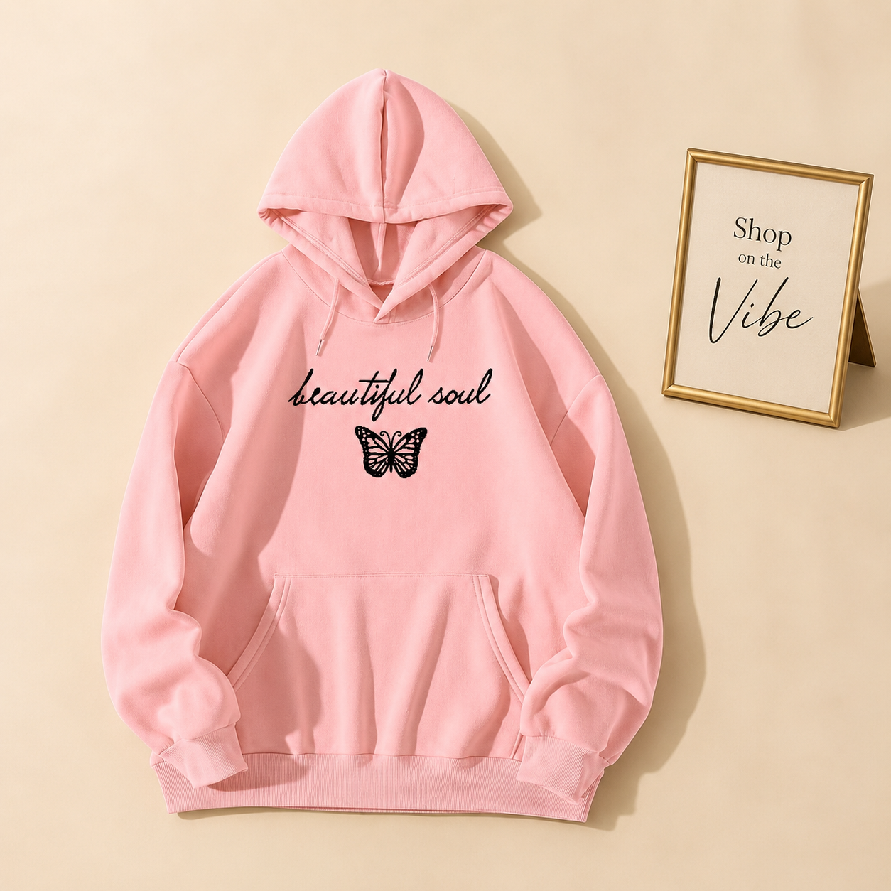 BEAUTIFUL SOUL BUTTERFLY HOODIE