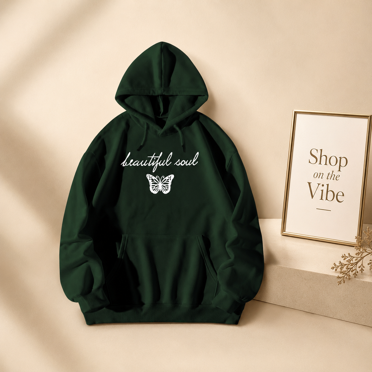 BEAUTIFUL SOUL BUTTERFLY HOODIE