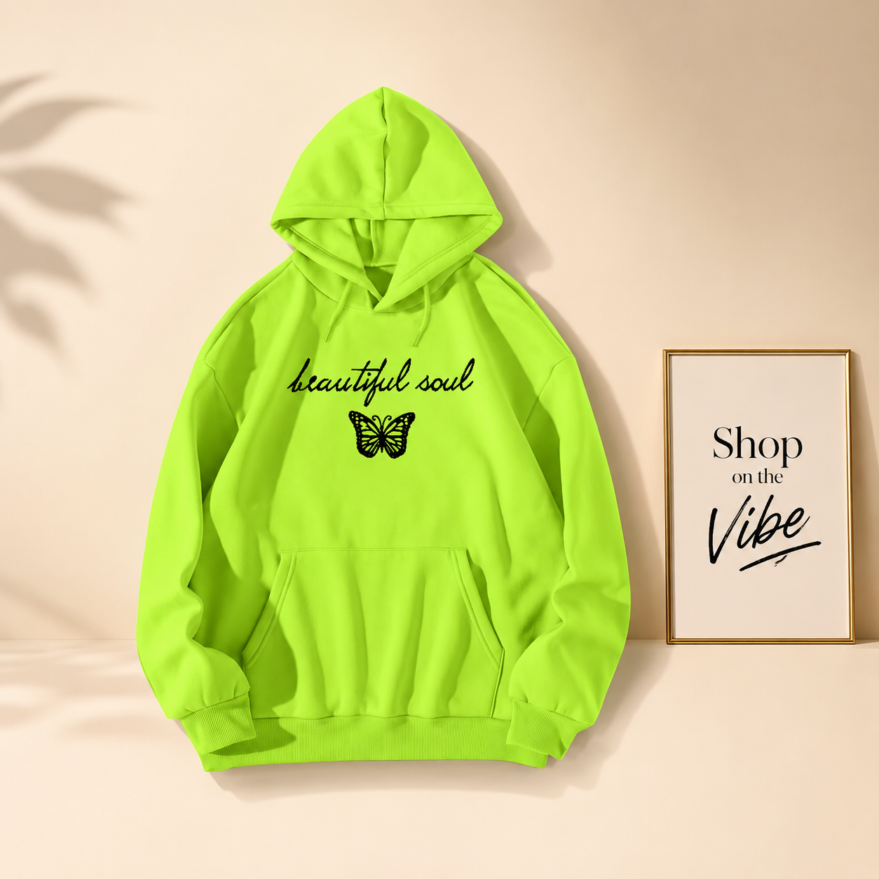 BEAUTIFUL SOUL BUTTERFLY HOODIE
