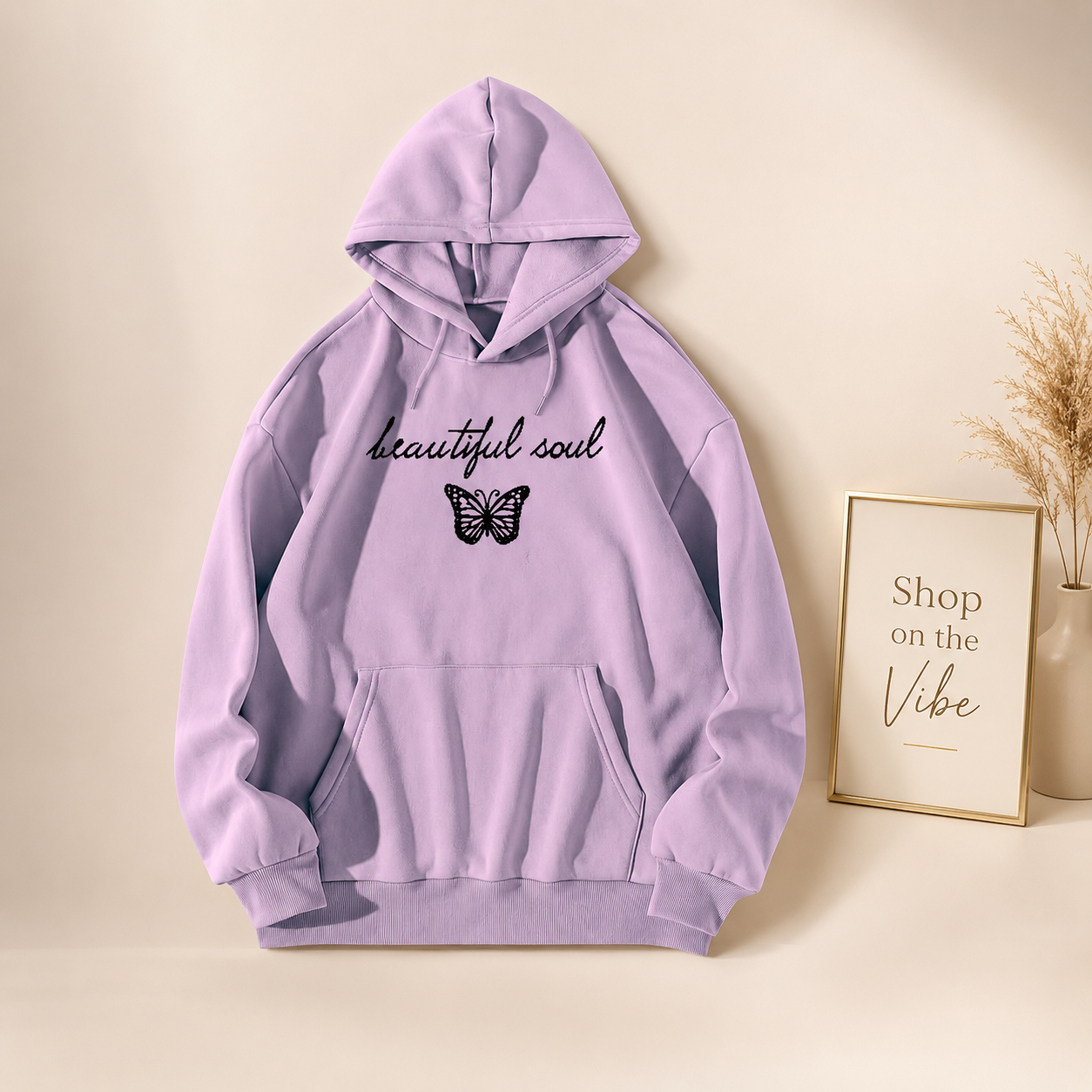BEAUTIFUL SOUL BUTTERFLY HOODIE