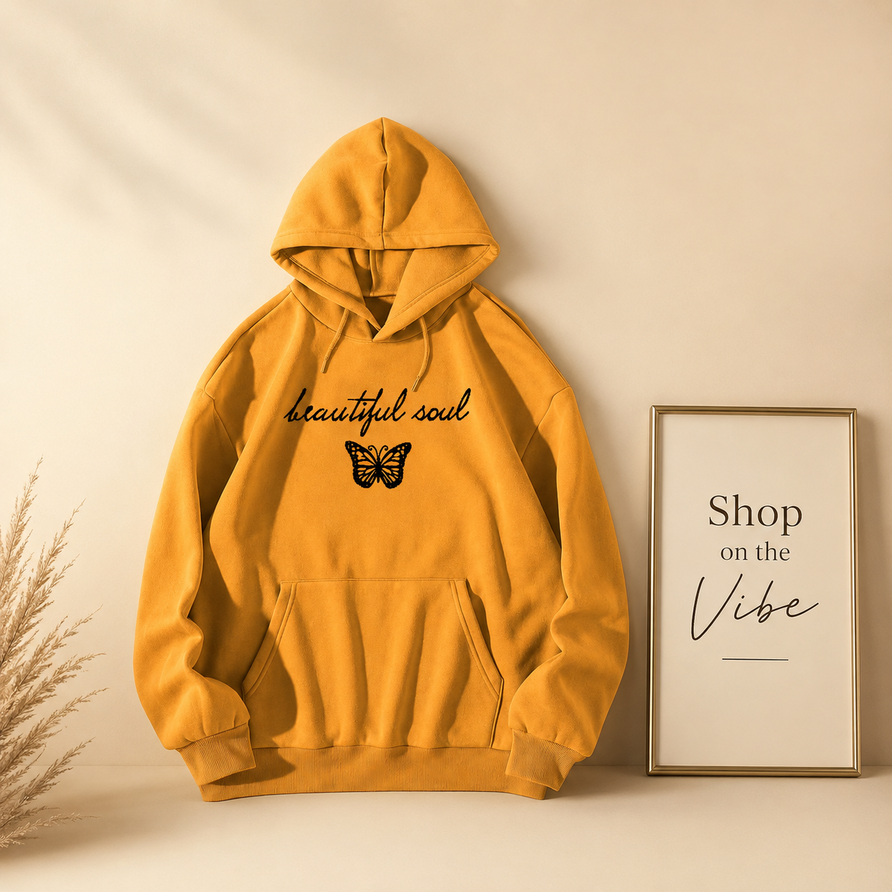 BEAUTIFUL SOUL BUTTERFLY HOODIE