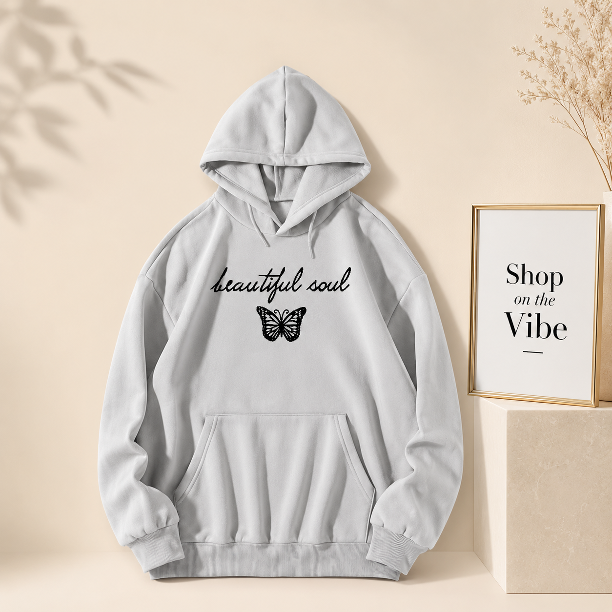 BEAUTIFUL SOUL BUTTERFLY HOODIE
