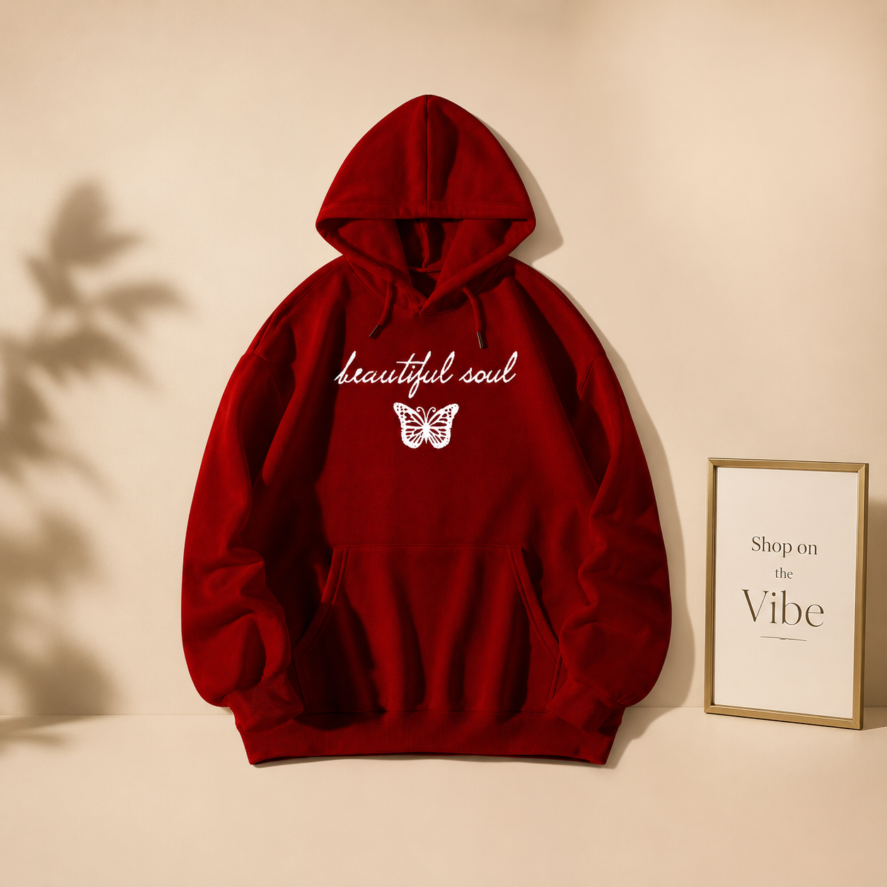 BEAUTIFUL SOUL BUTTERFLY HOODIE