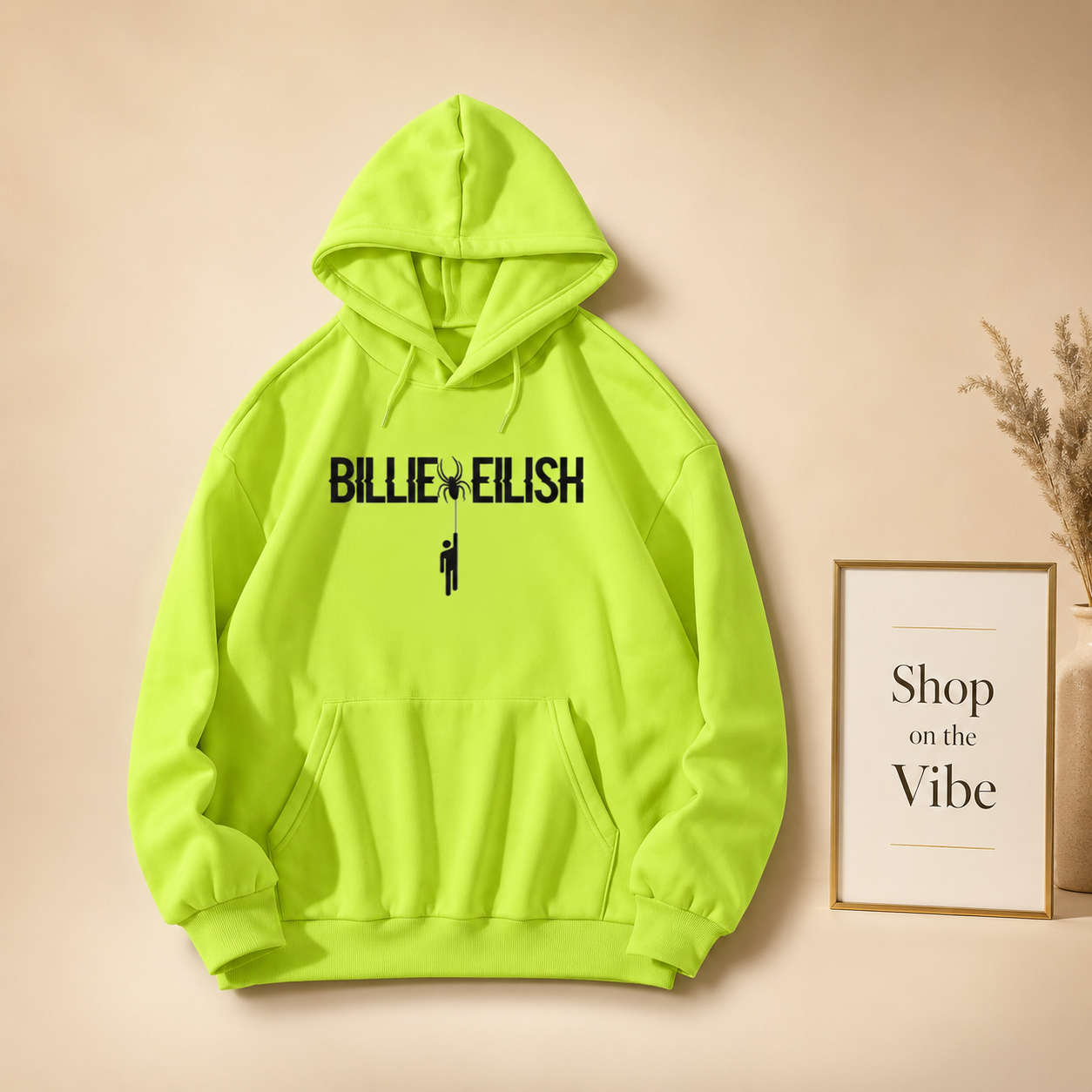 BILLIE EILISH WITH LOGO HOODIE