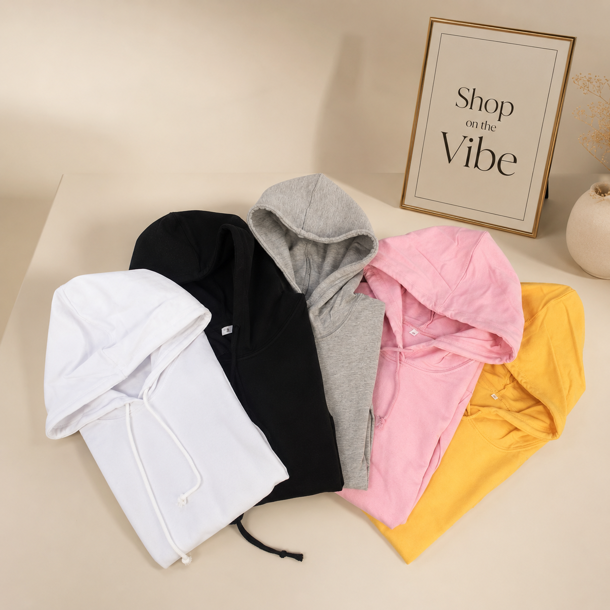 PLAIN HOODIES