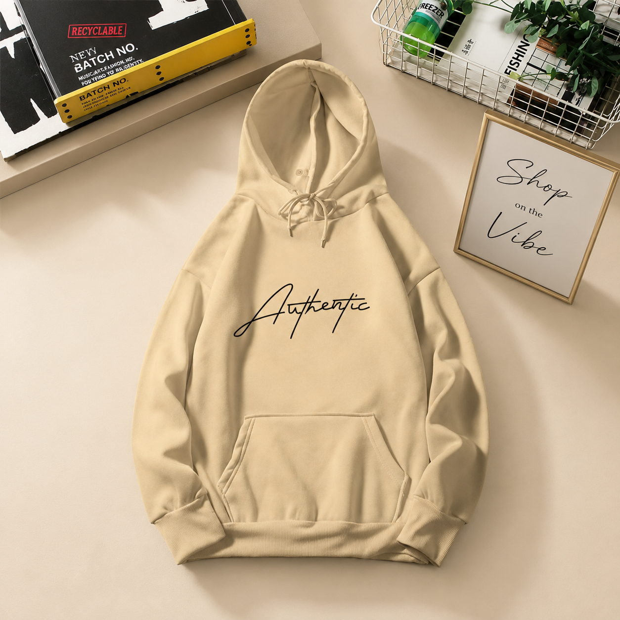 CREAM HOOD AUTHENTIC