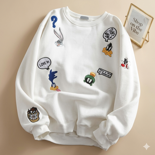 LONEY TONES ALLOVER SWEATSHIRT