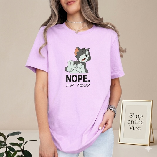LILAC TEE TOM (NOPE NOT TODAY)