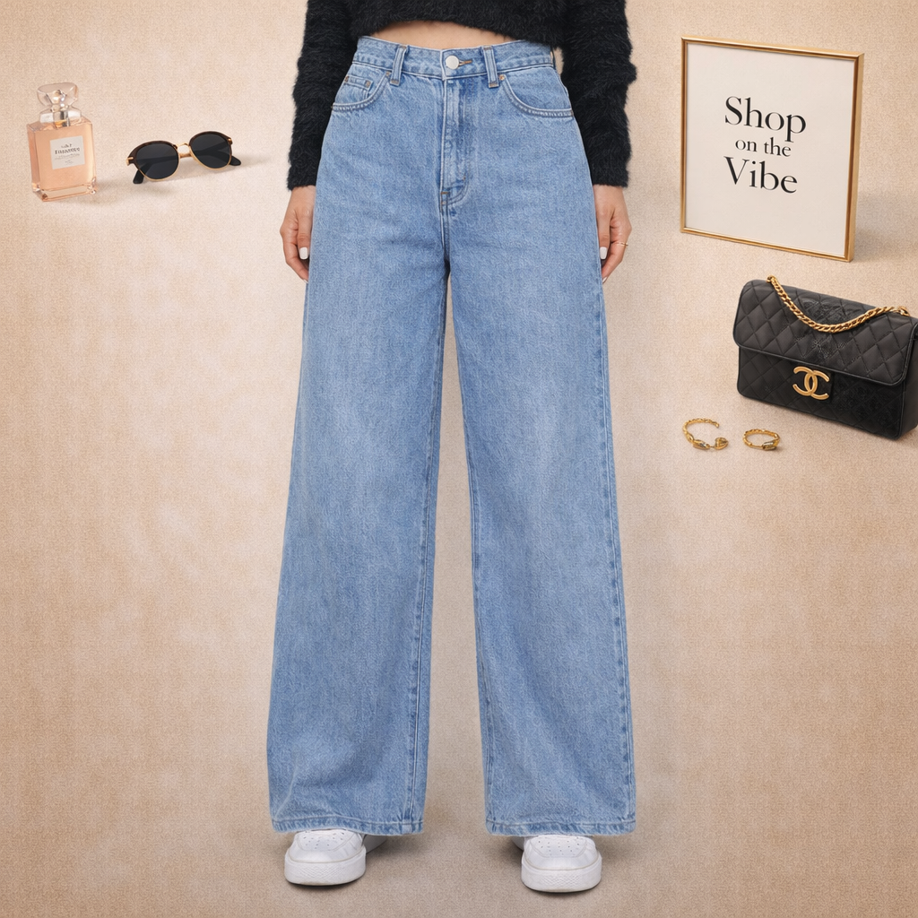 SKY BLUE WIDE LEG