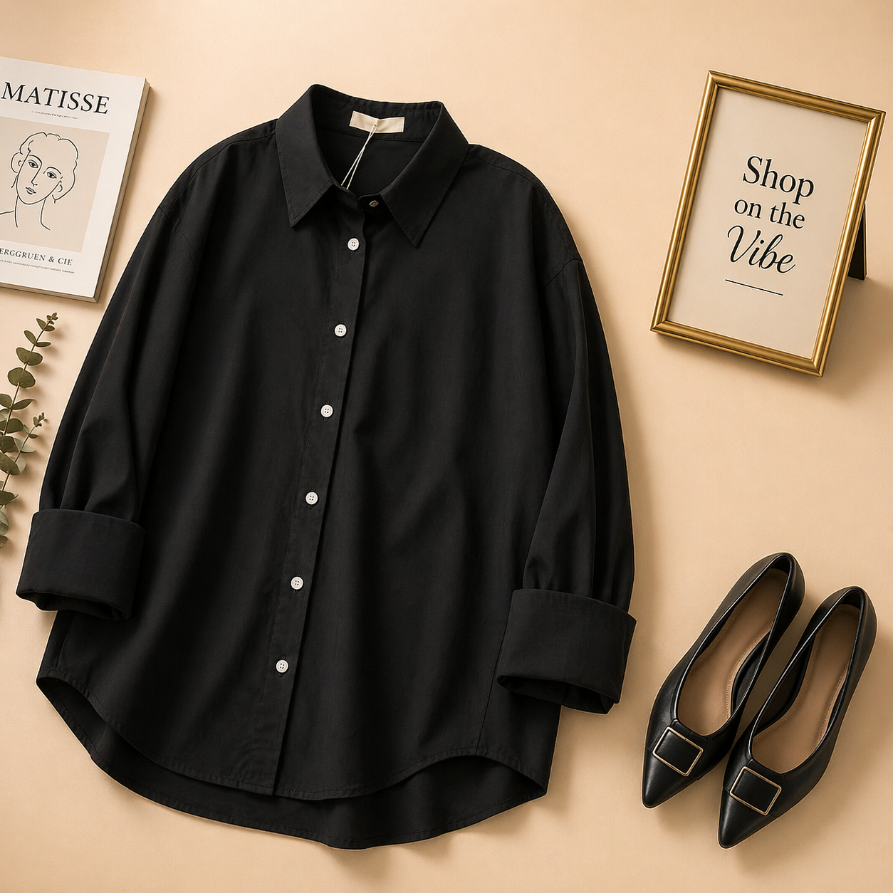 Black Formal Shirt