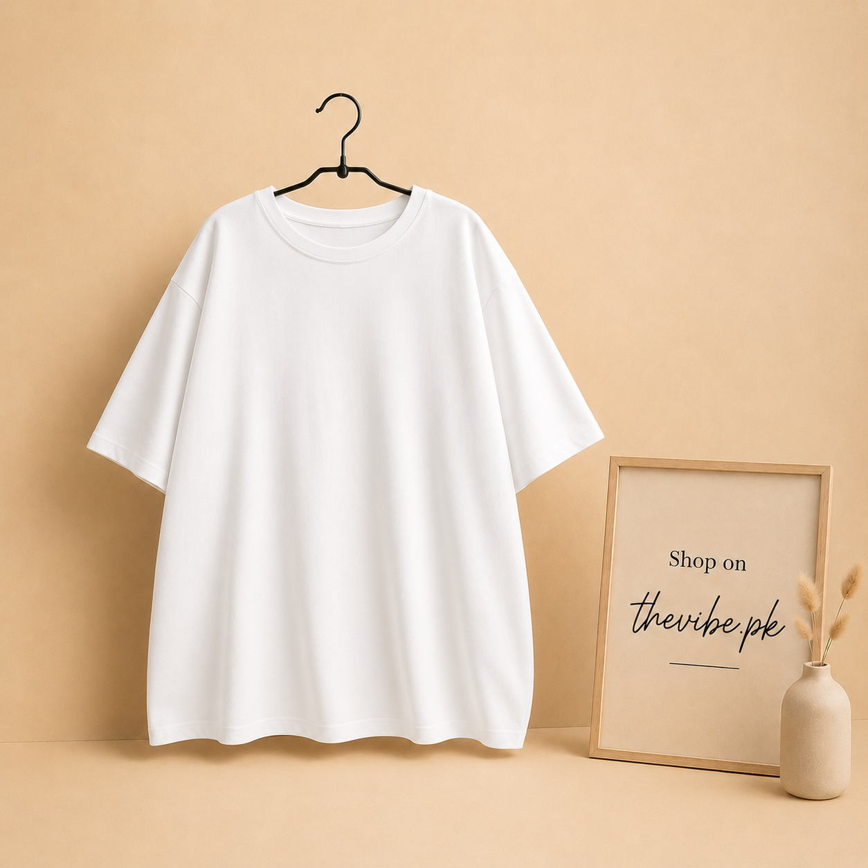DROP SHOULD TEE SHIRT
