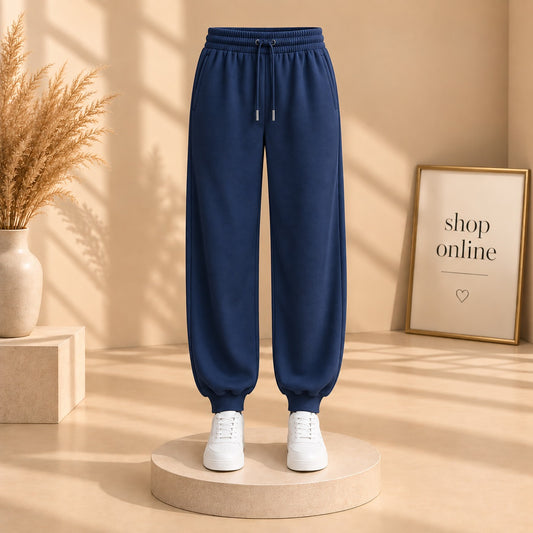 BASIC NAVY BLUE TROUSER