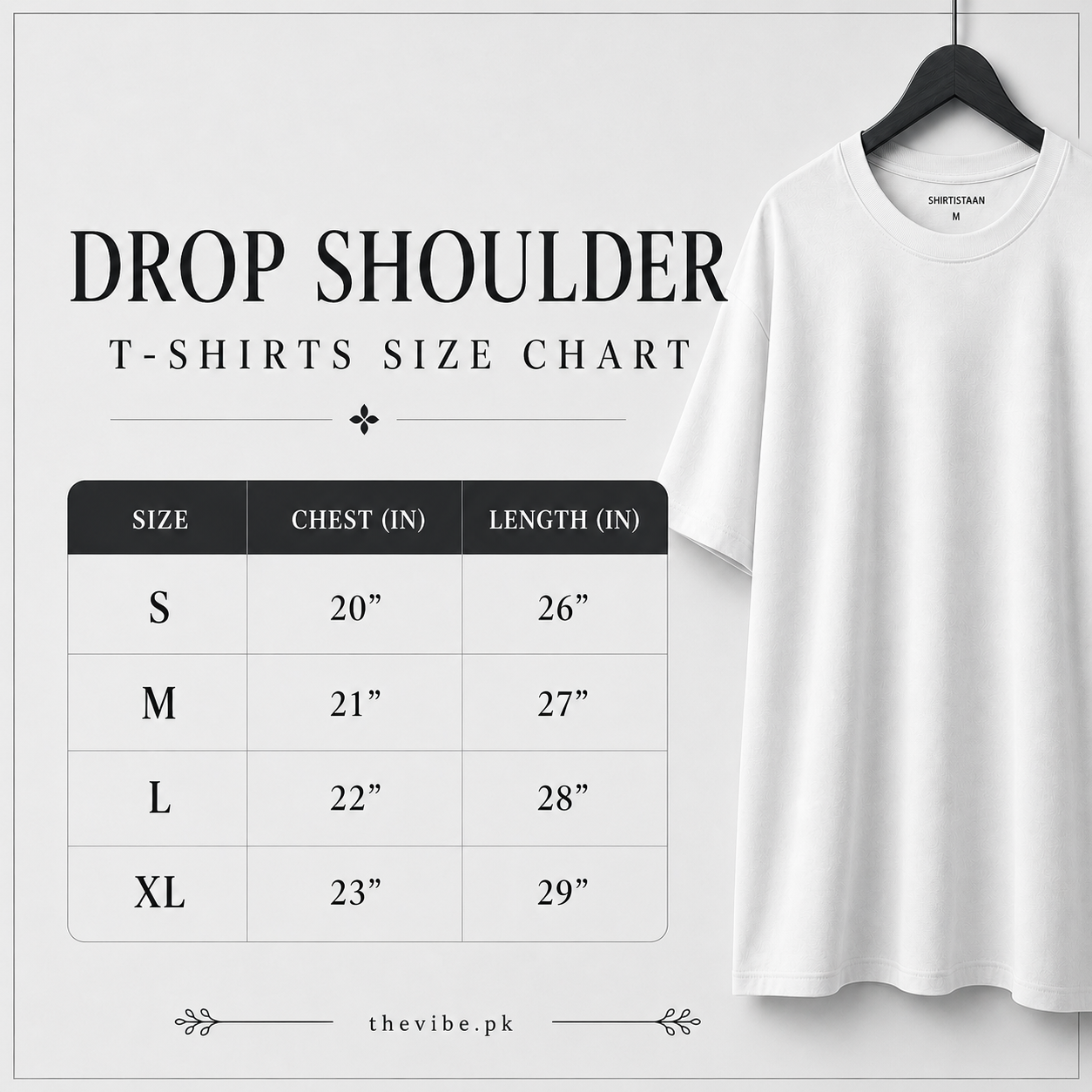 DROP SHOULD TEE SHIRT