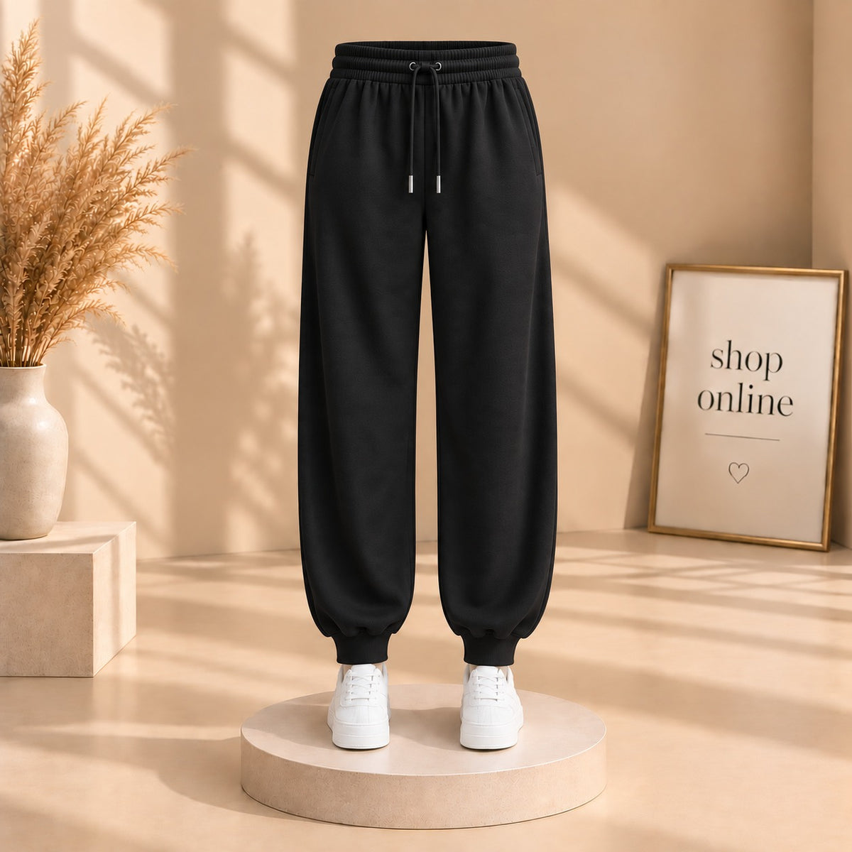 BASIC BLACK TROUSER