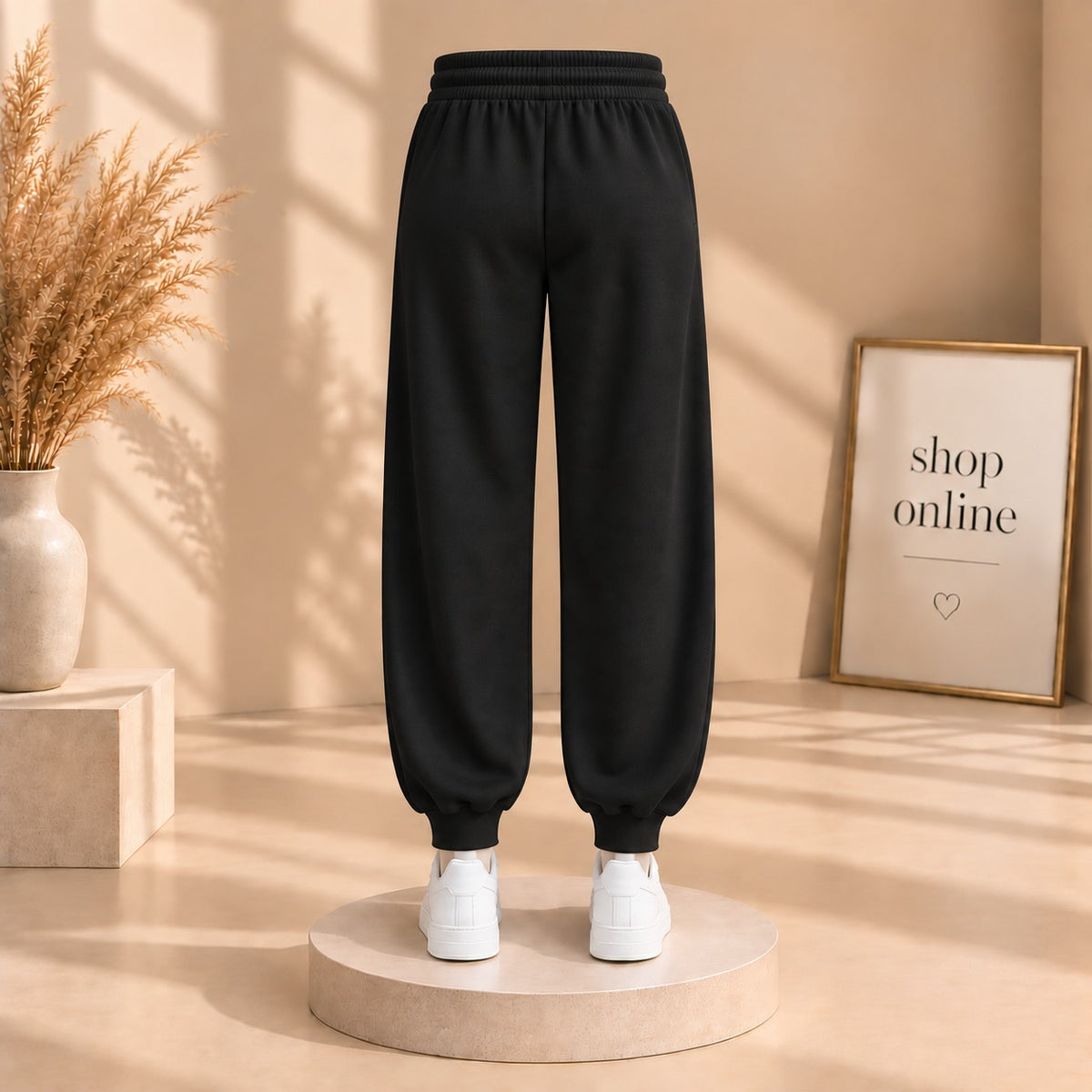 BASIC BLACK TROUSER