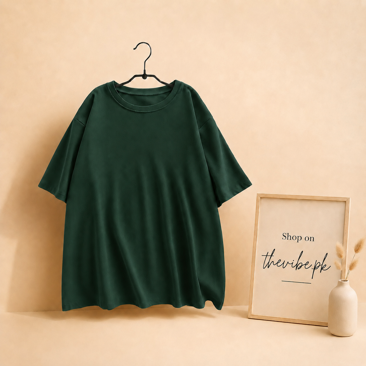 DROP SHOULD TEE SHIRT